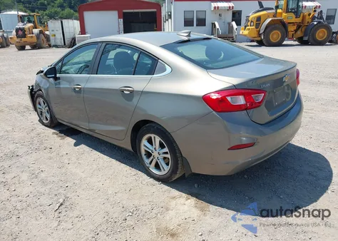 2017 Chevrolet Cruze Lt Auto из США, поврежденный, VIN 1G1BE5SM3H7265319